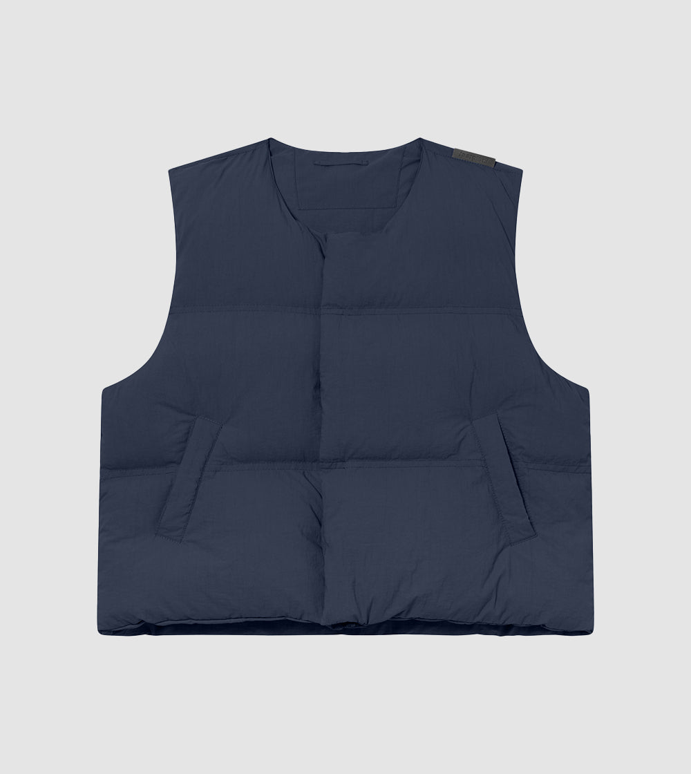 新品 Yo-Sea 着用 Perplex Puffer Vest Perplex | Puffer Vest Navy – Perplex Clothing