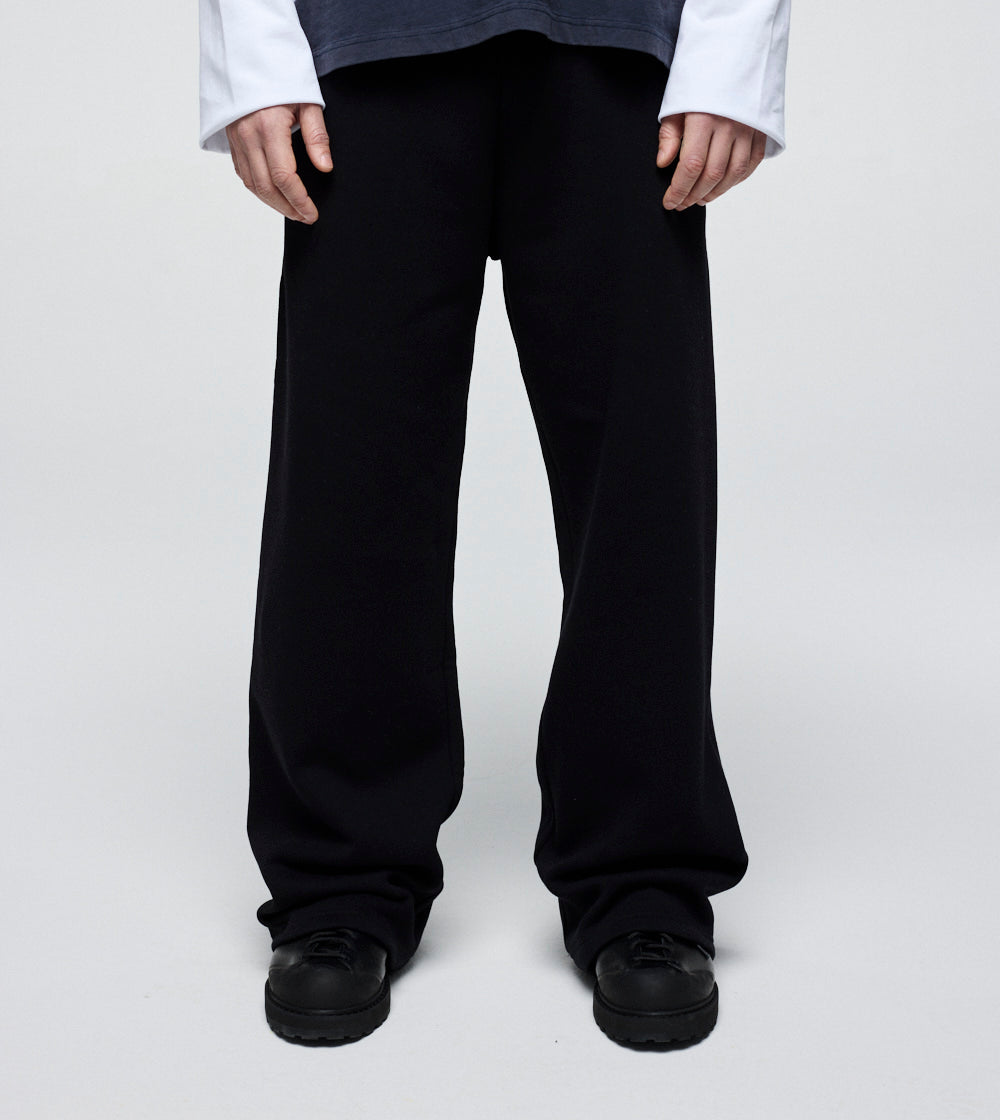 Perplex | Wide Leg Trackpants Black – Perplex Clothing