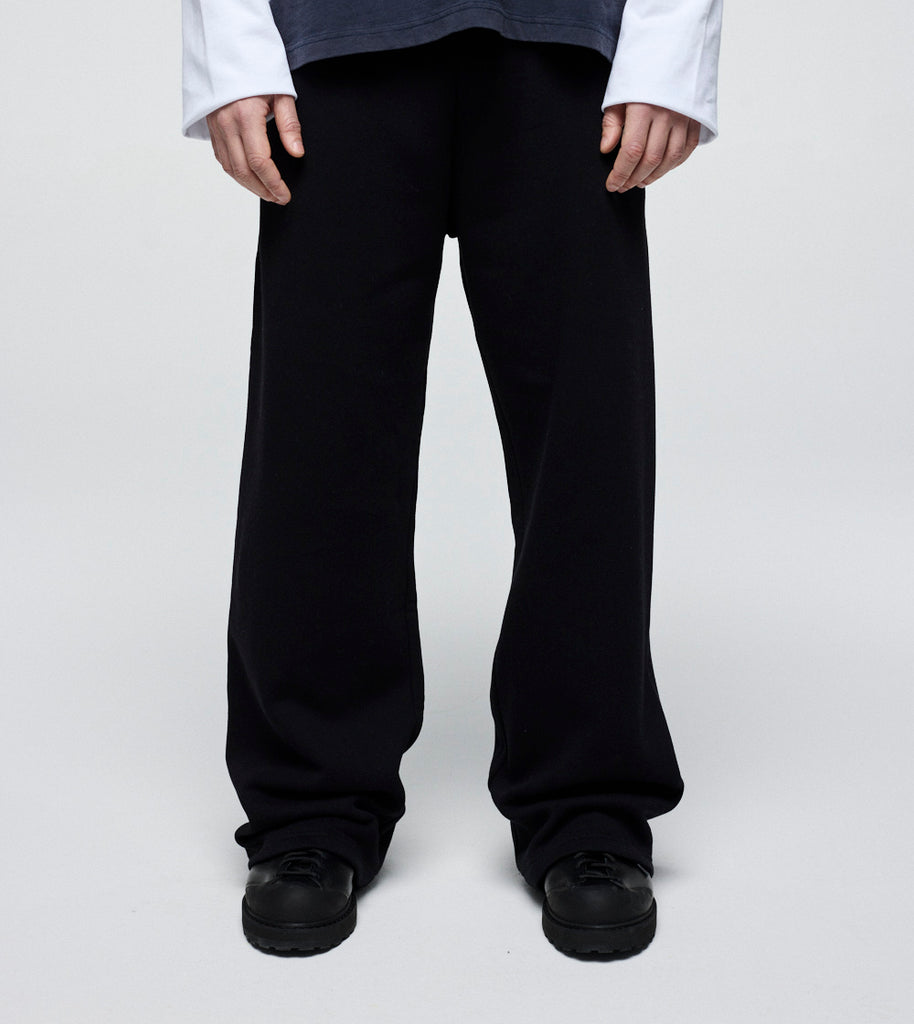 Perplex | Wide Leg Trackpants Black – Perplex Clothing
