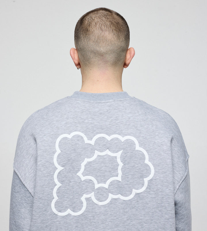 Graphic Crewneck Smoke