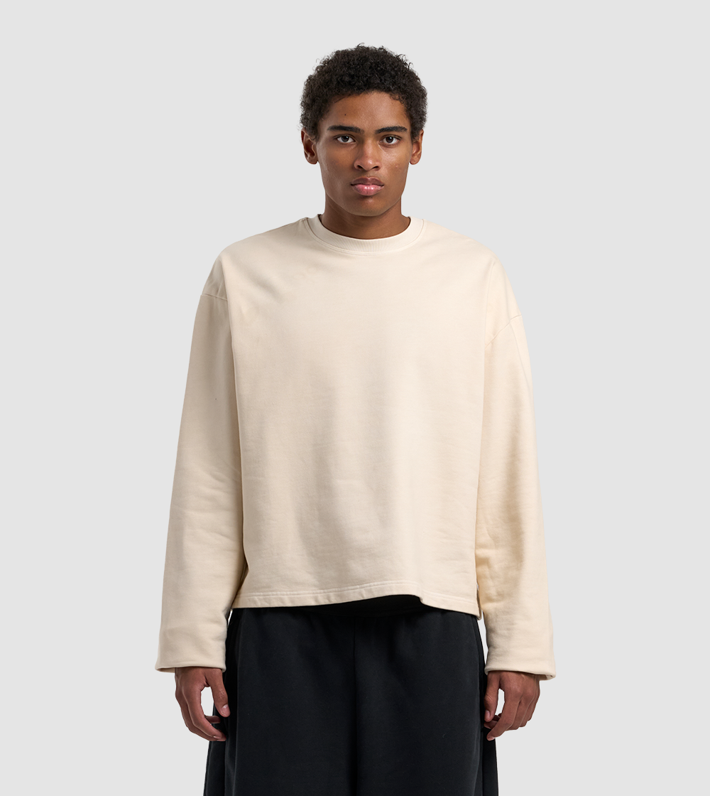 Longsleeve Raw Cream