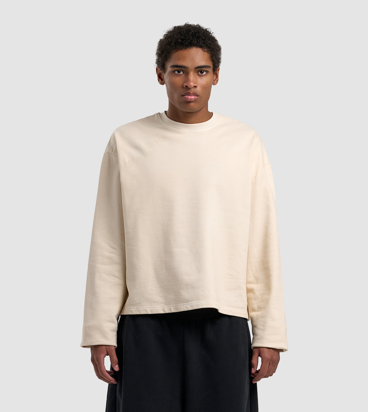 Longsleeve Raw Cream