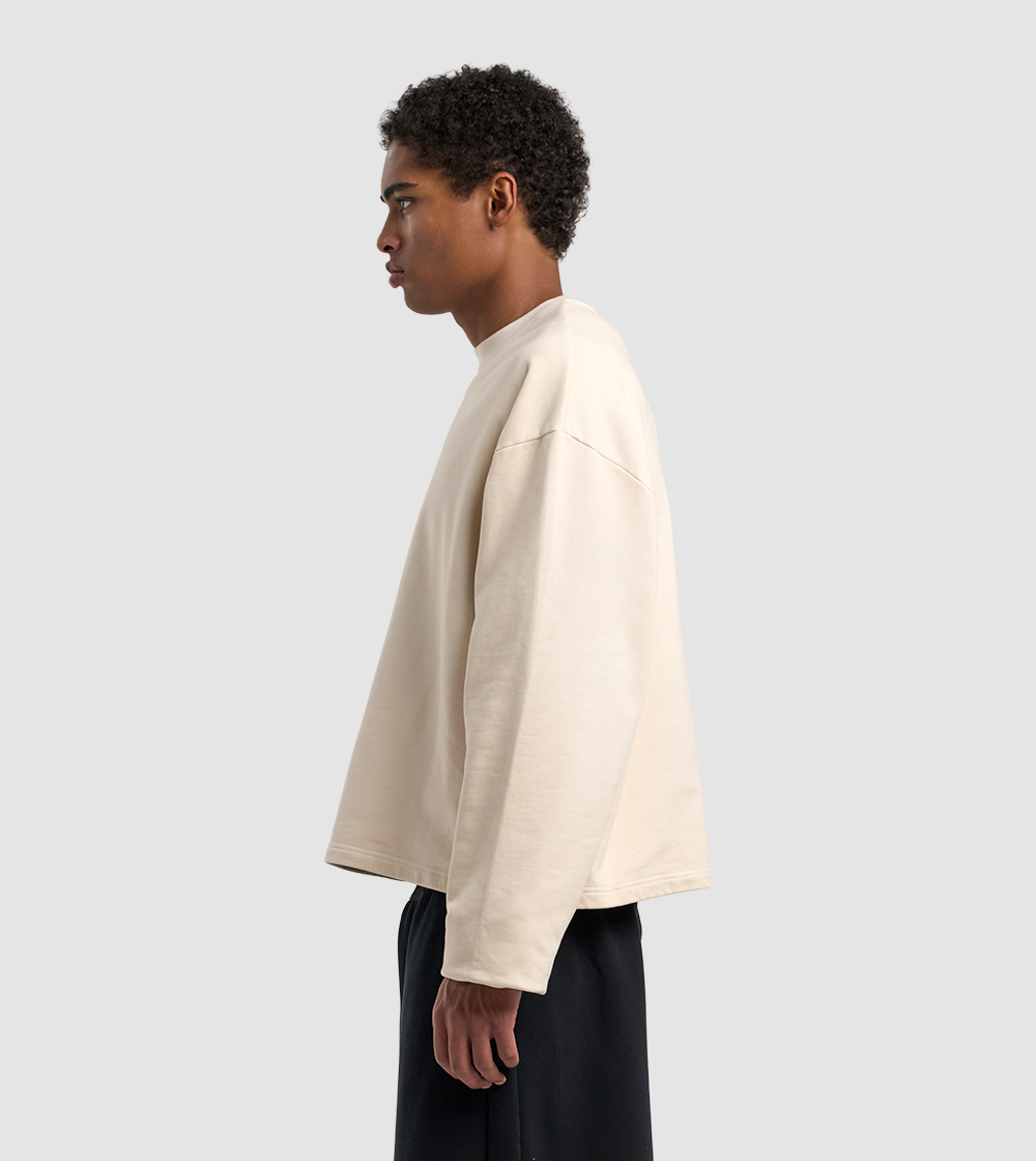 Longsleeve Raw Cream