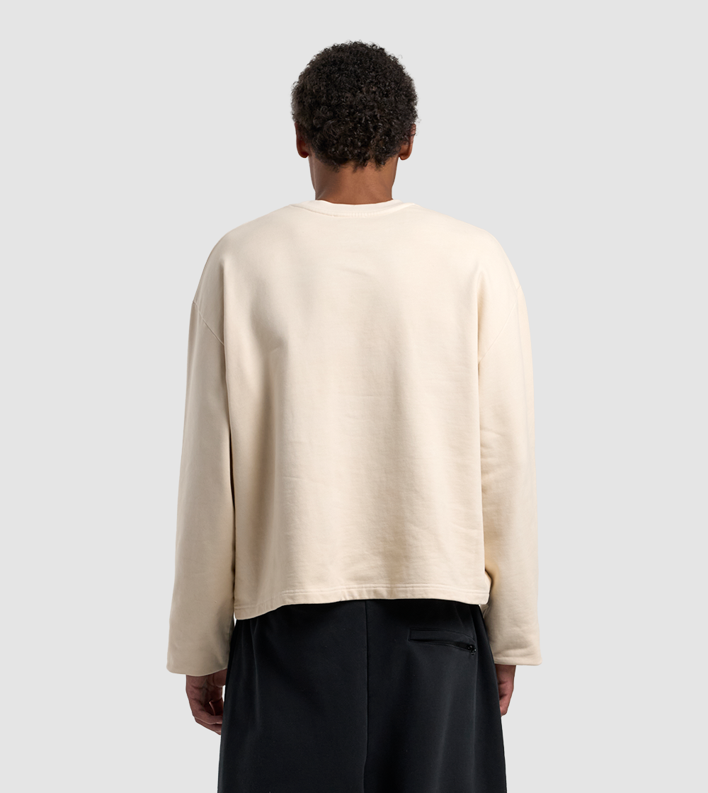 Longsleeve Raw Cream
