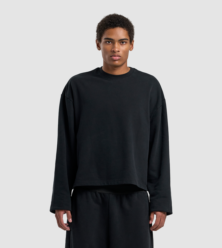 Longsleeve Raw Black