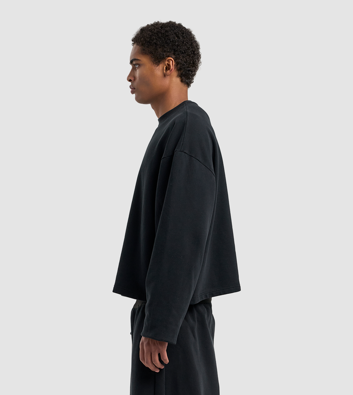 Longsleeve Raw Black
