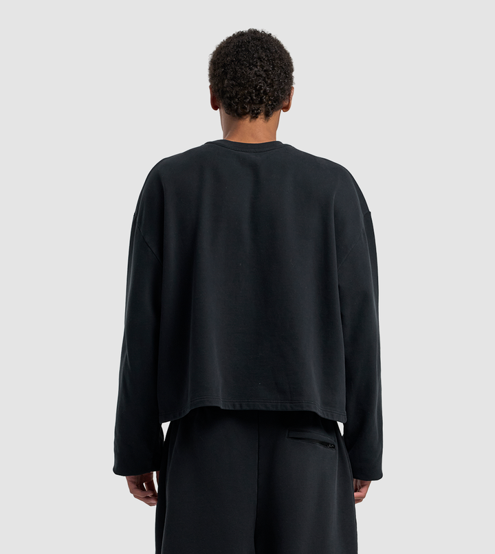 Longsleeve Raw Black