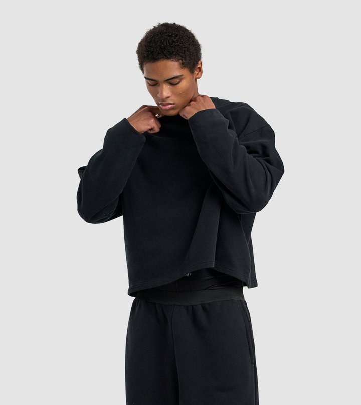 Longsleeve Raw Black