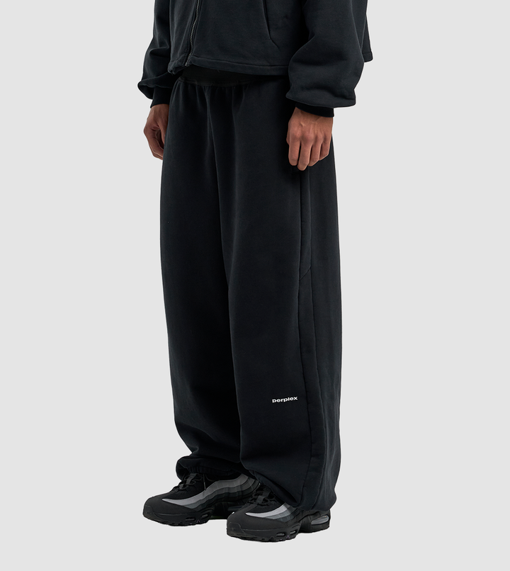 Elastic Boxer Pants Black