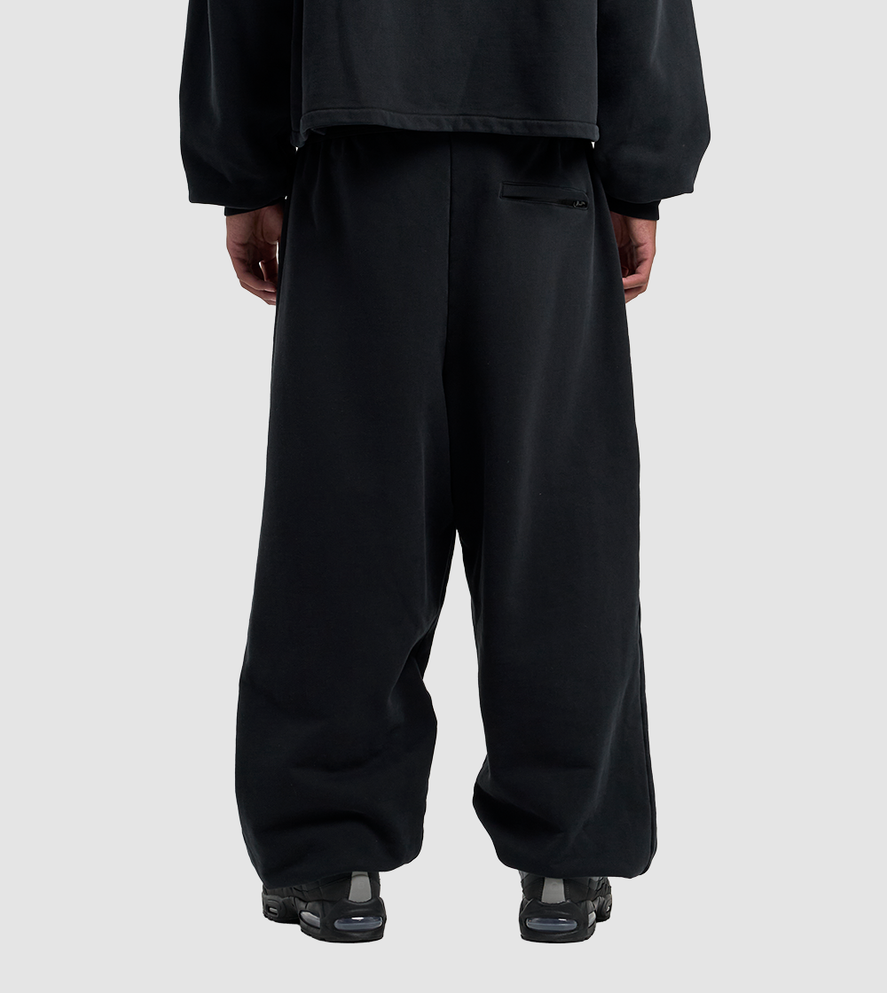 Elastic Boxer Pants Black