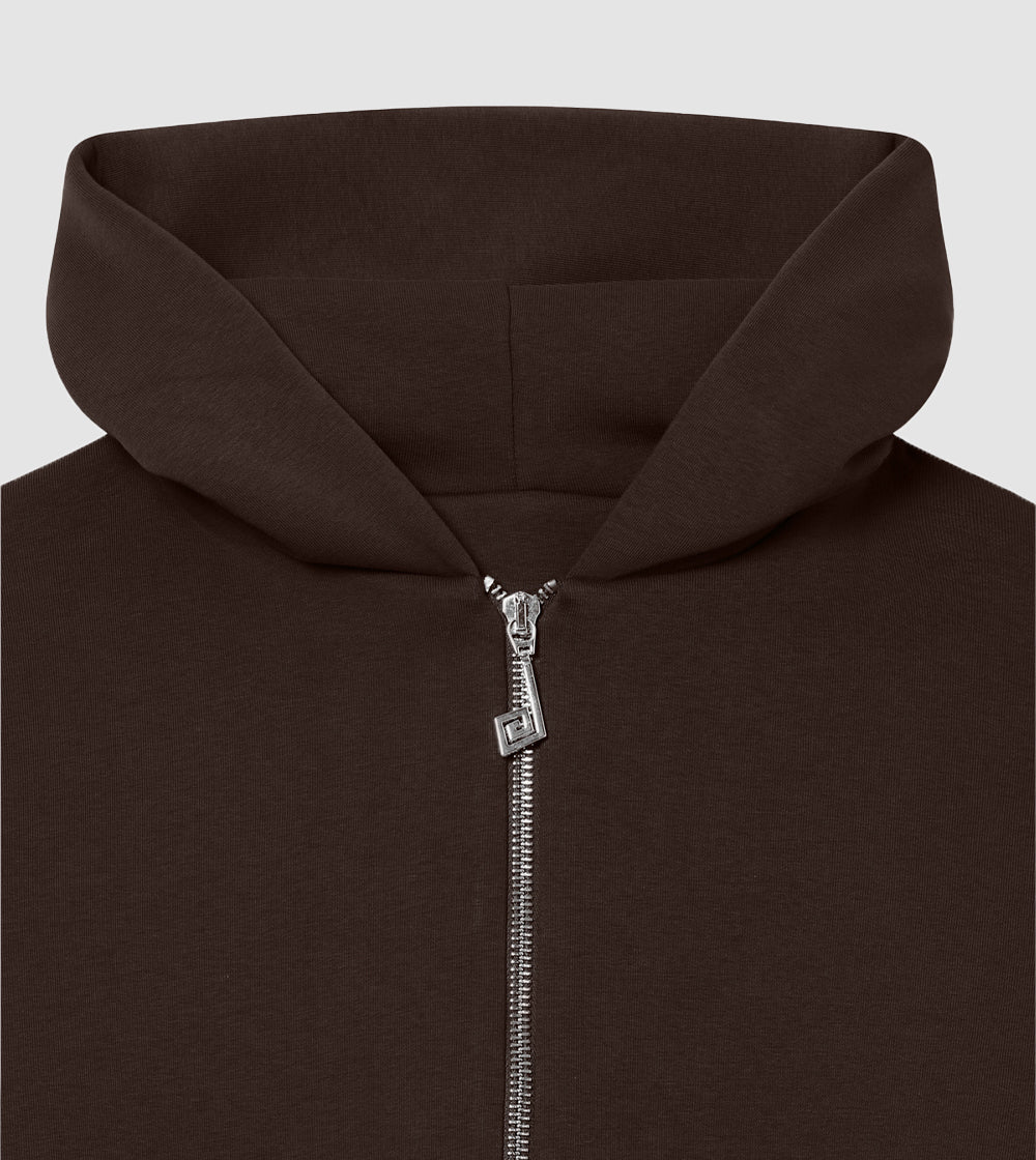 Mocca Zip Hoodie