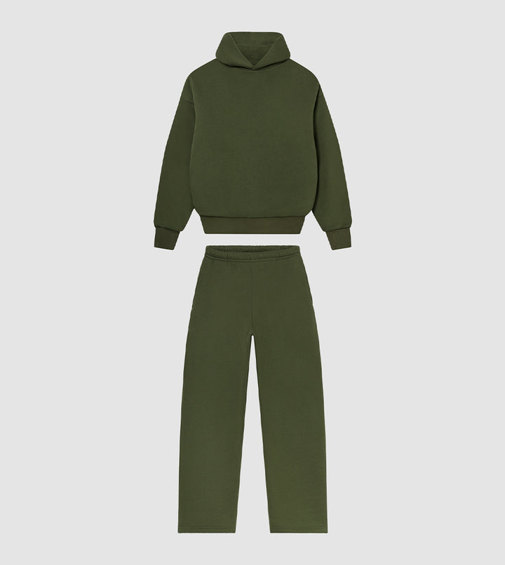 Armor Hoodie Tracksuit Olive