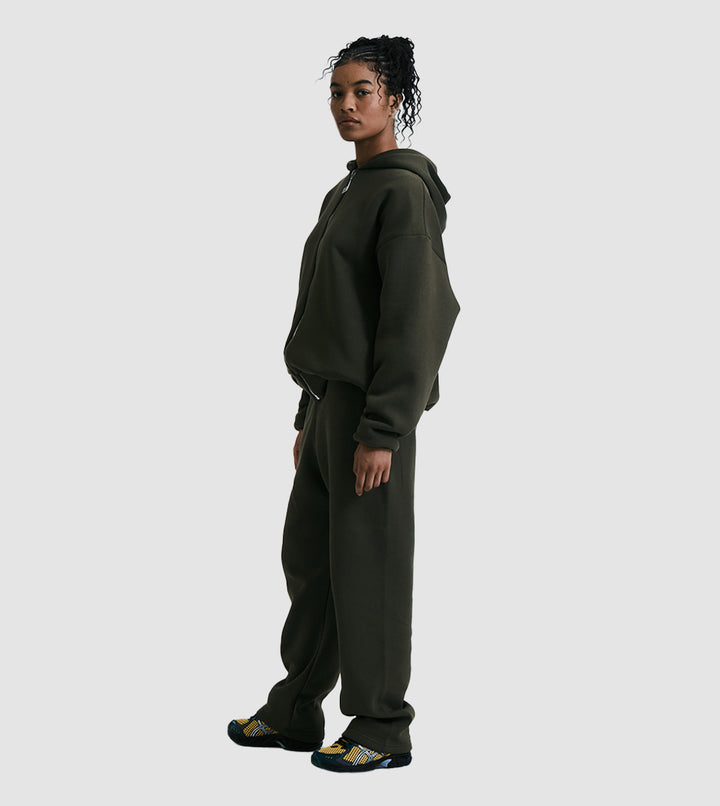 Zip Hoodie Tracksuit Olive