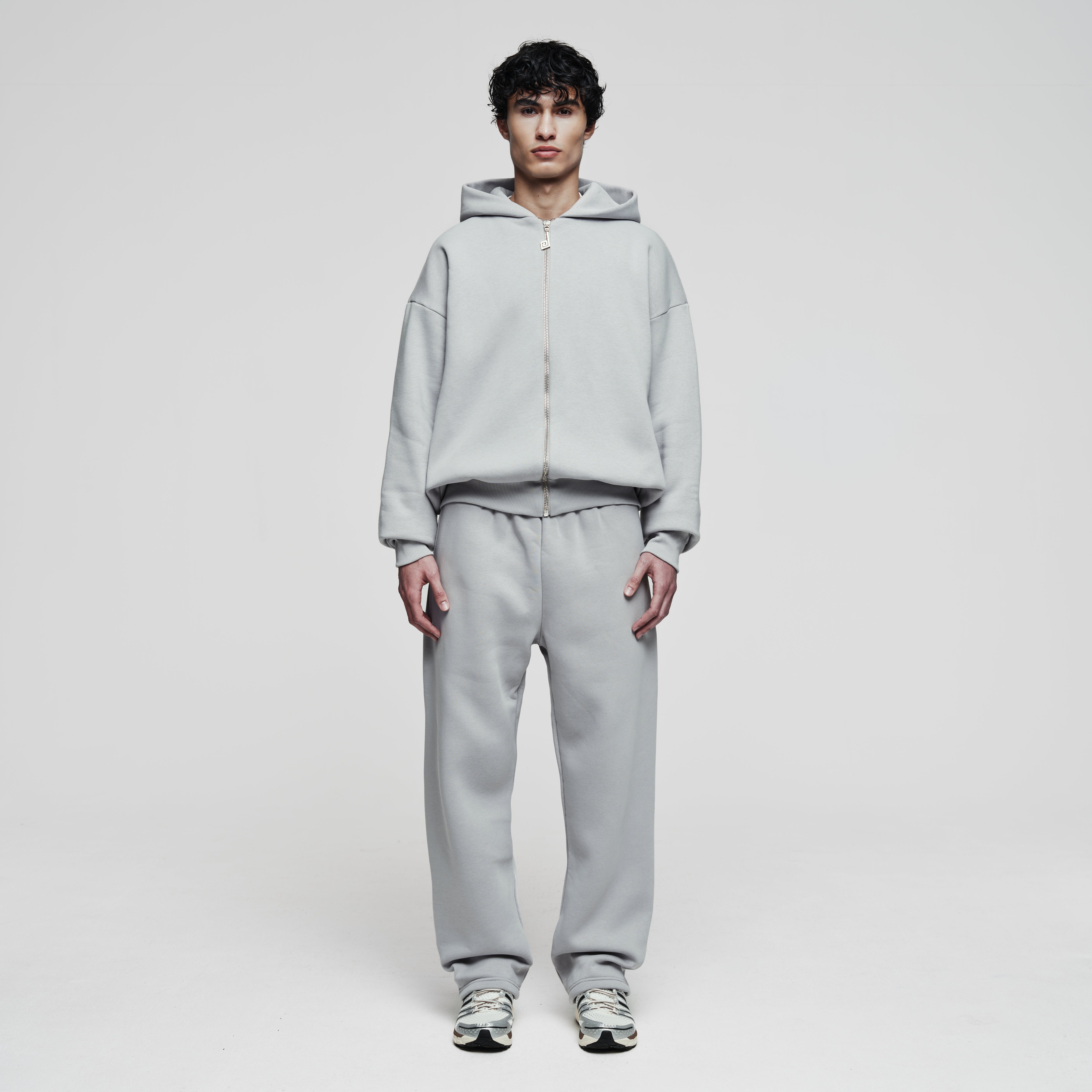 Perplex | Stone Zip Hoodie | Oversized & Cropped – Perplex Clothing