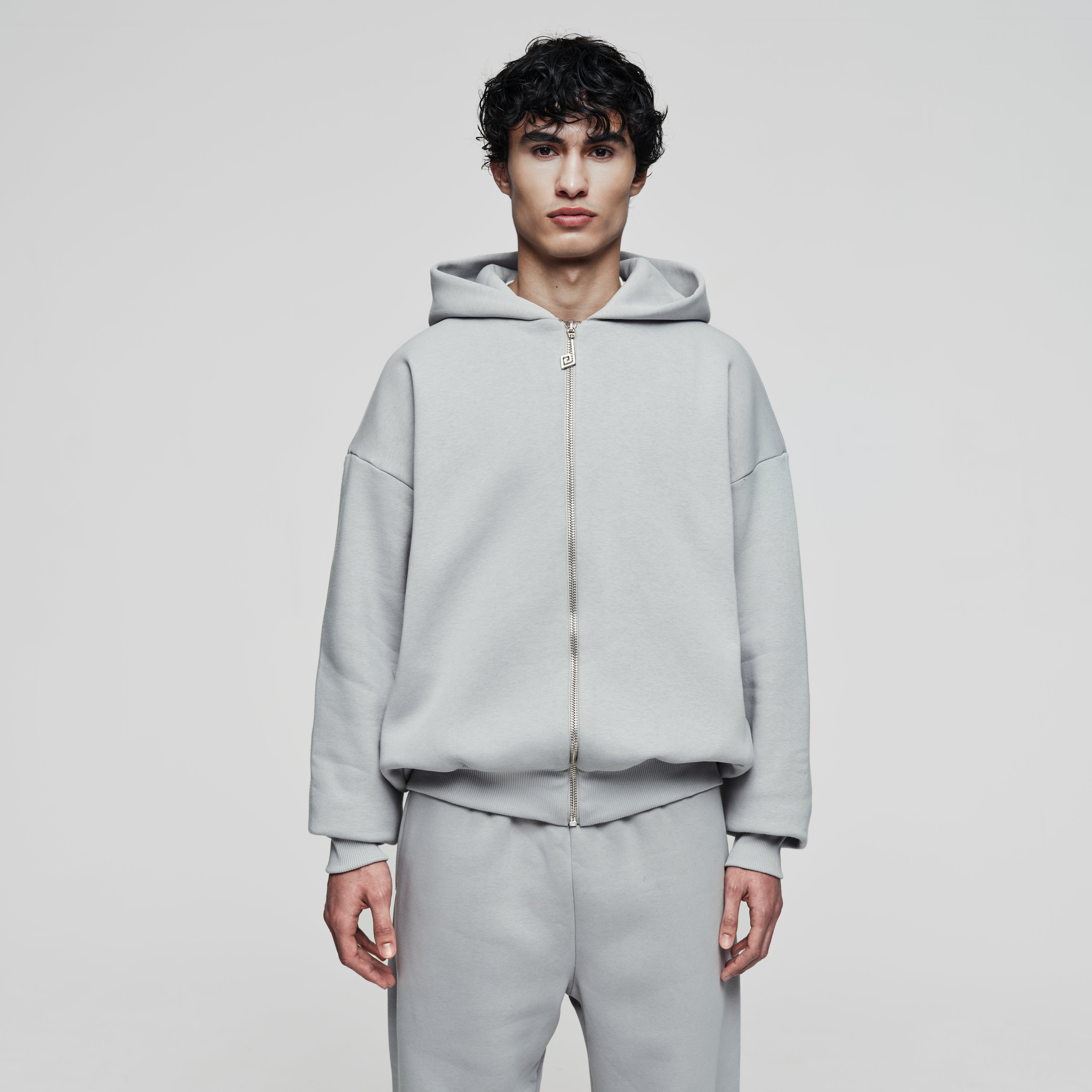 Perplex | Stone Zip Hoodie | Oversized & Cropped – Perplex Clothing