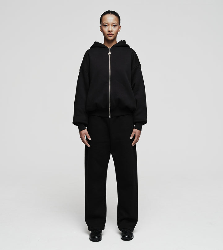 Black Zip Hoodie (Pre-Order)