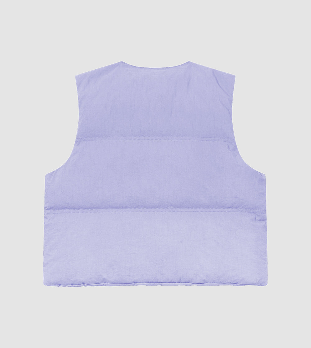 Puffer Vest Purple