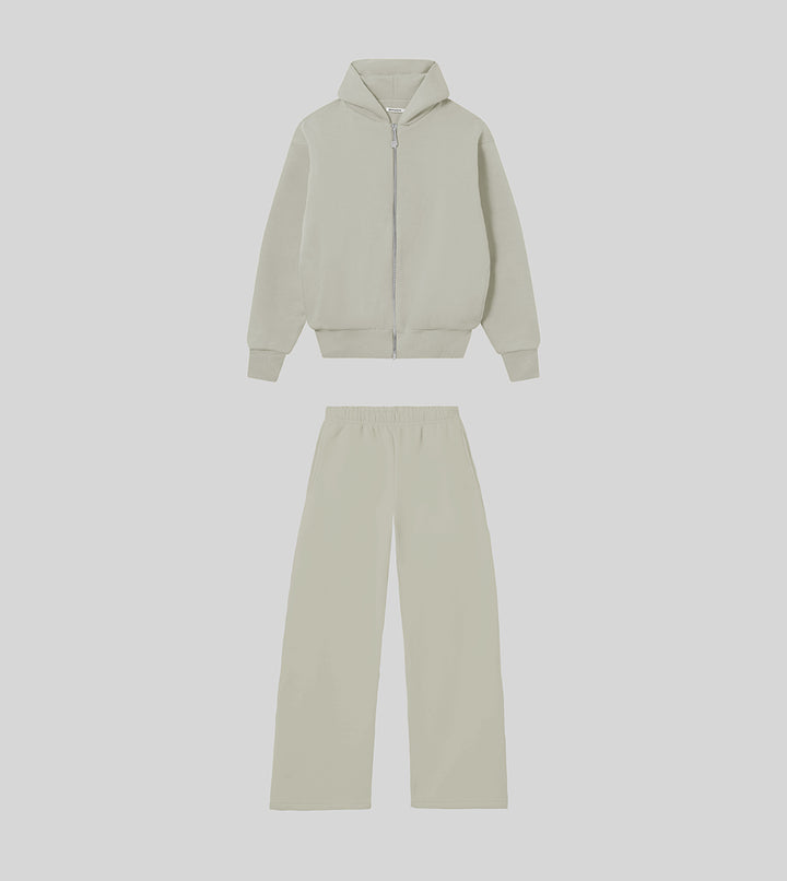 Zip Hoodie Tracksuit Leaf