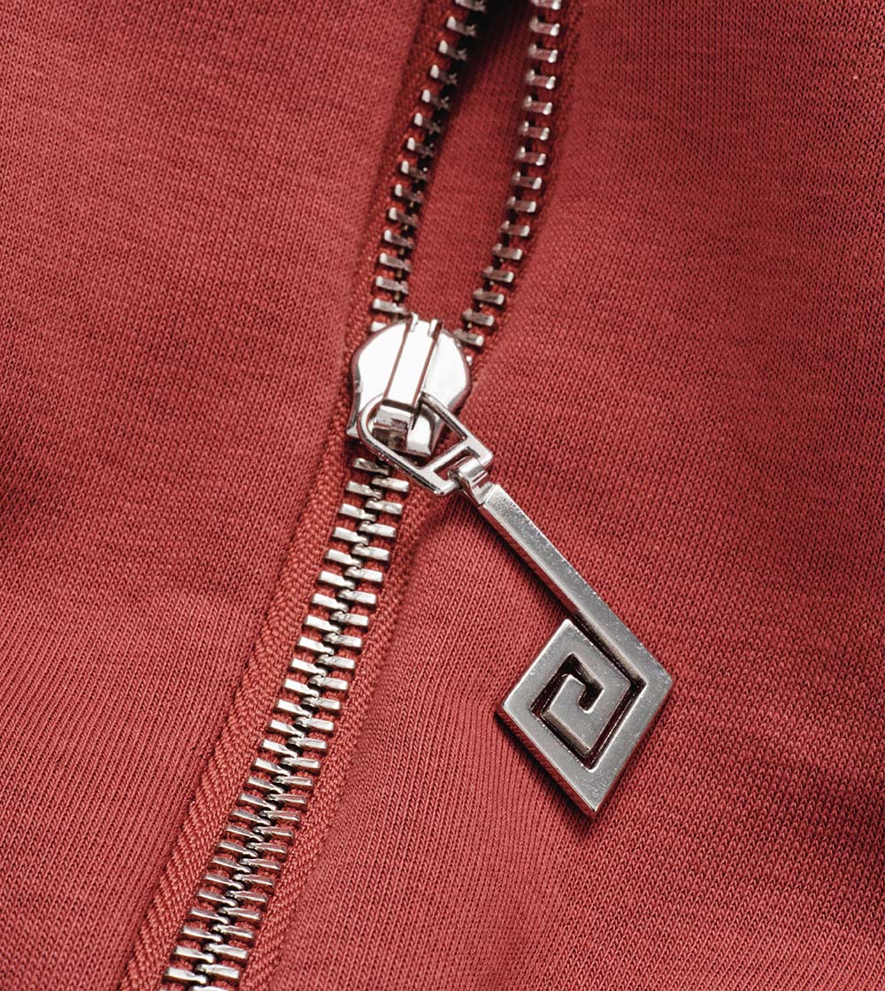 Zip Hoodie Tracksuit Burgundy