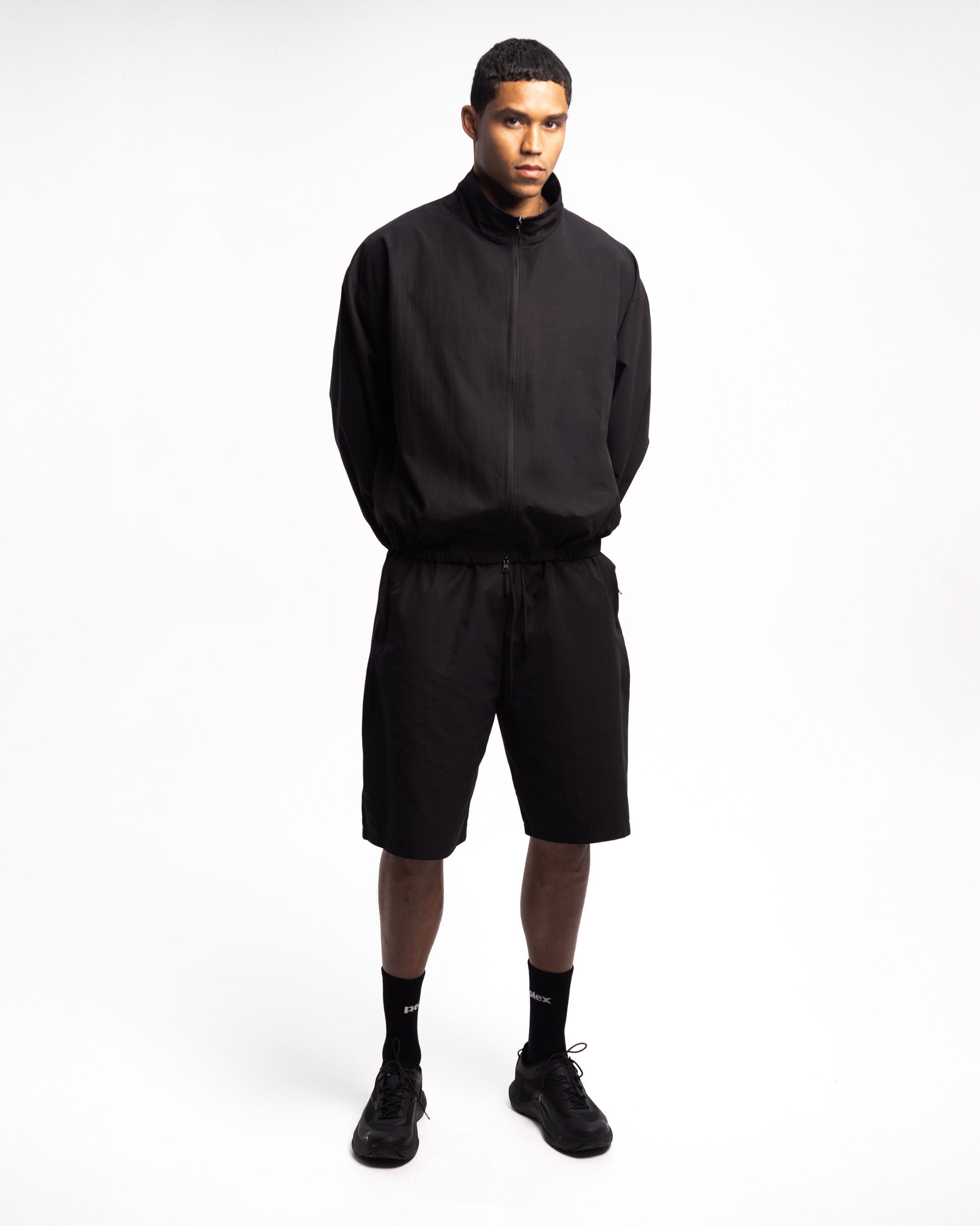 ジャケット・アウター Error Fit Padded Bench Coat (BLACK) M P00839439.jpg