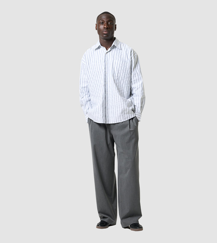 Pleated Pants Grey