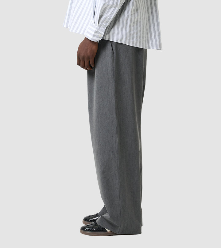Pleated Pants Grey