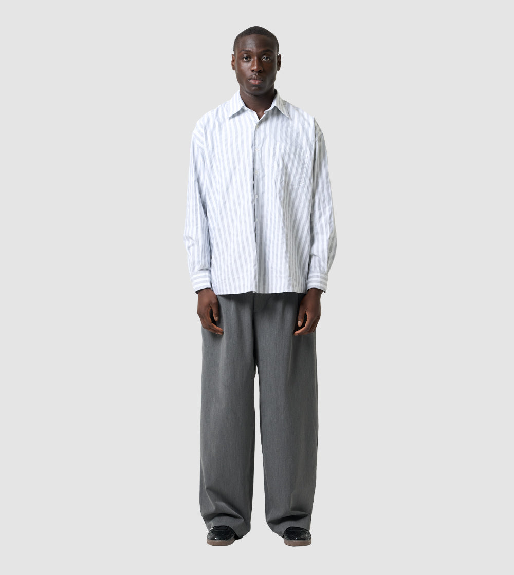 Striped Shirt Grey