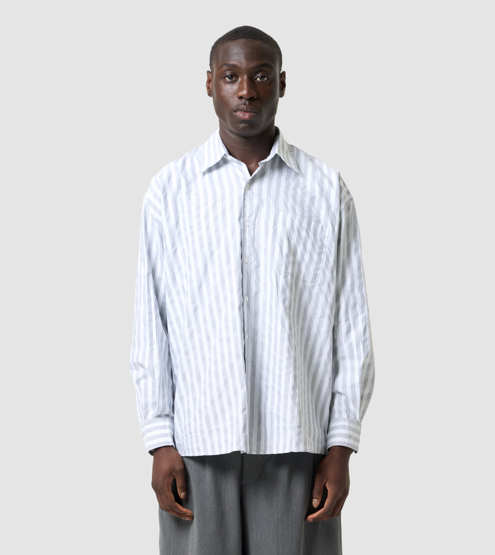 Striped Shirt Grey
