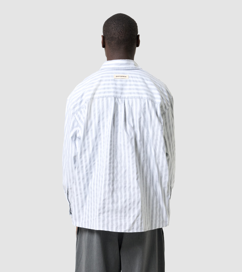 Striped Shirt Grey