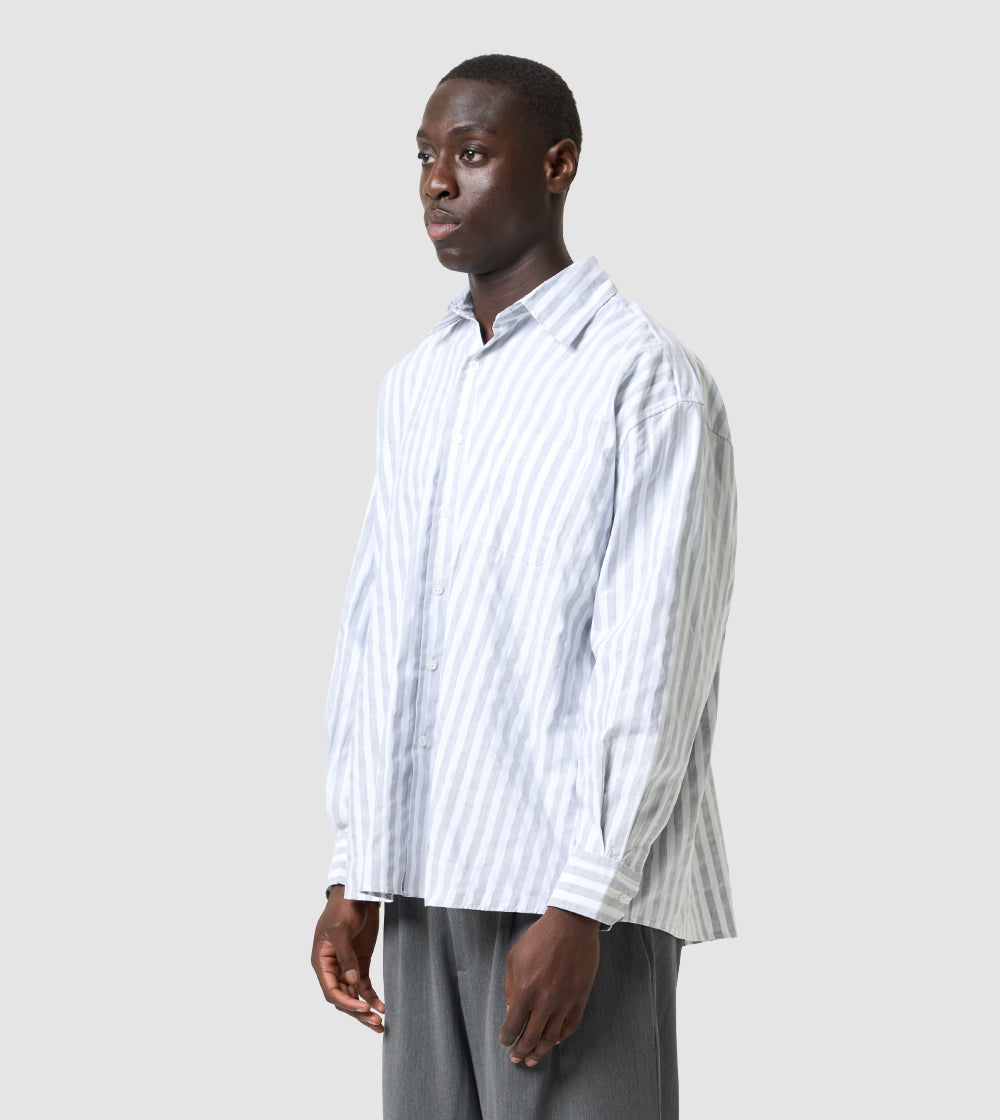 Striped Shirt Grey