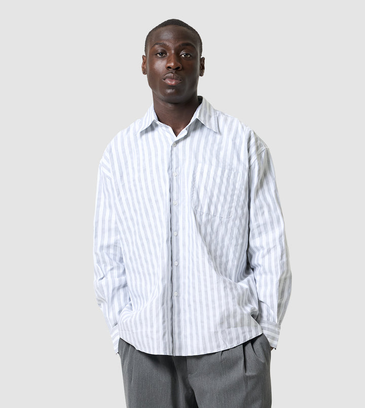 Striped Shirt Grey
