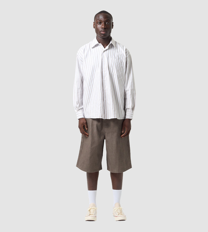 Striped Shirt Beige