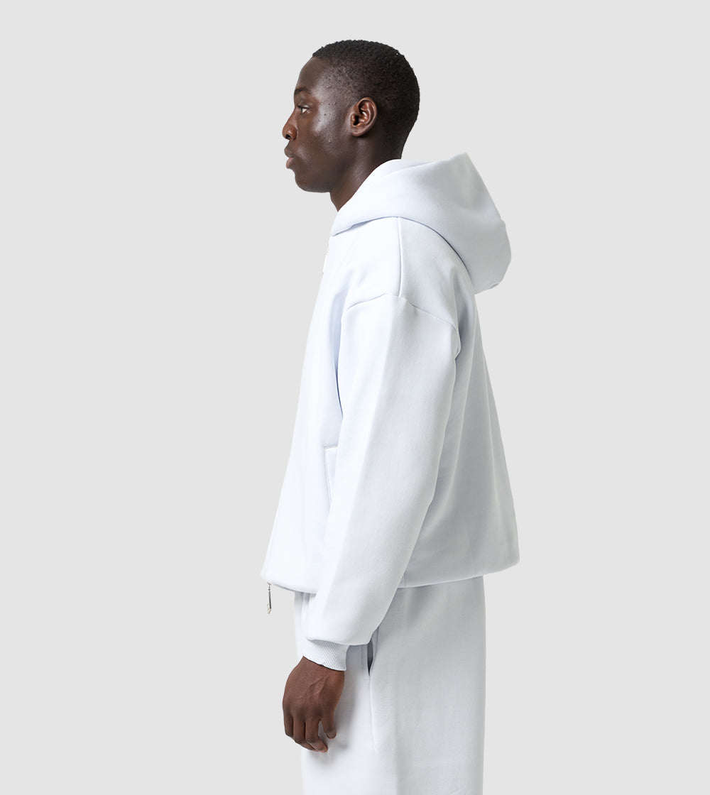 Two-Way Zip Hoodie Ice