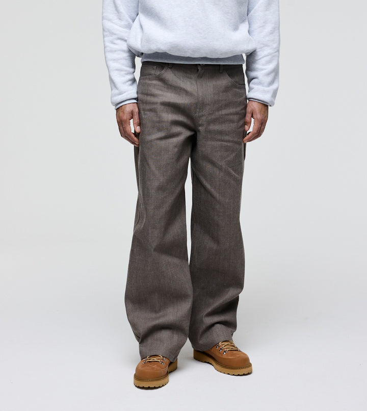 Japanese Raw Denim Brown