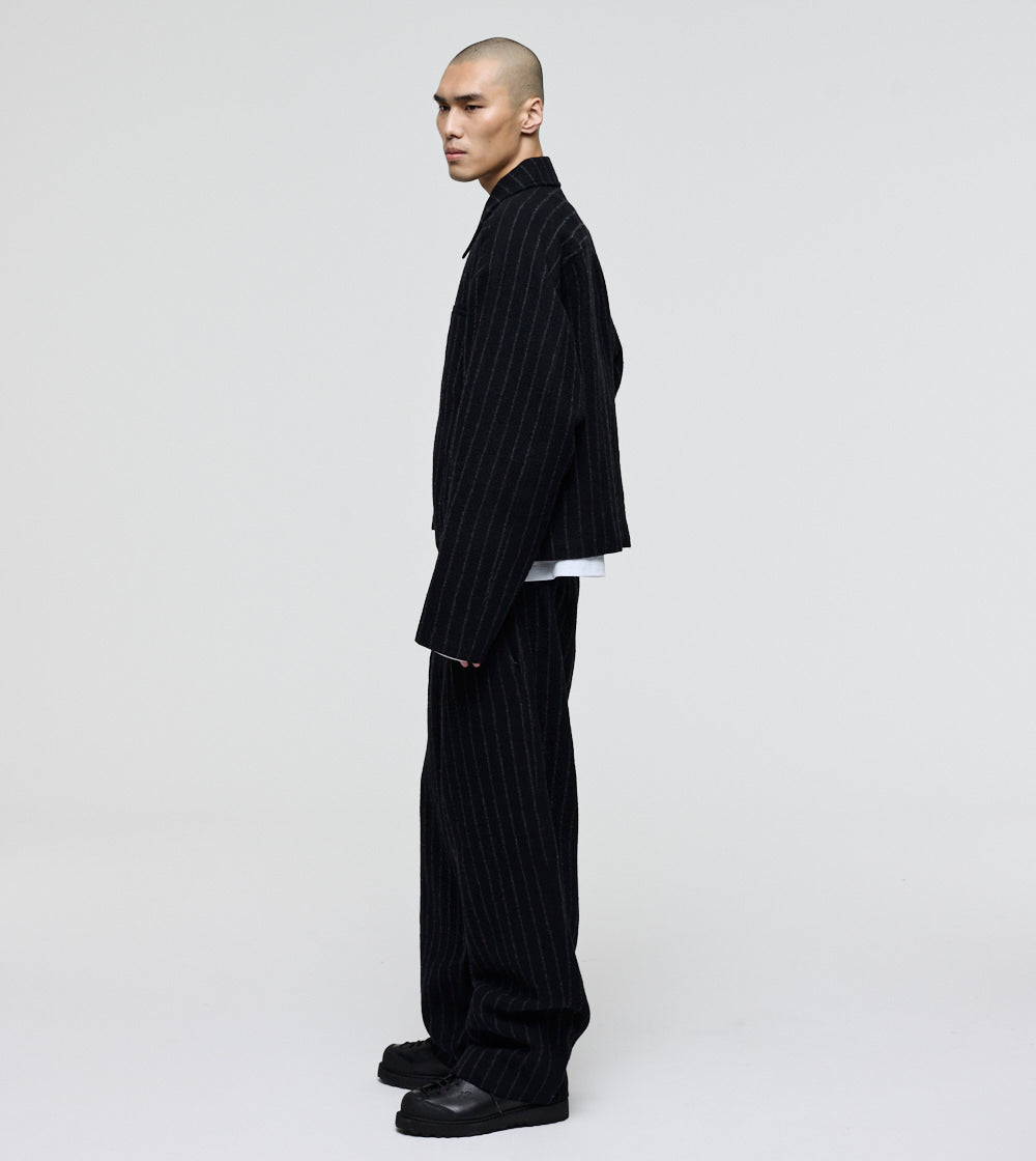 Striped Wool Pants