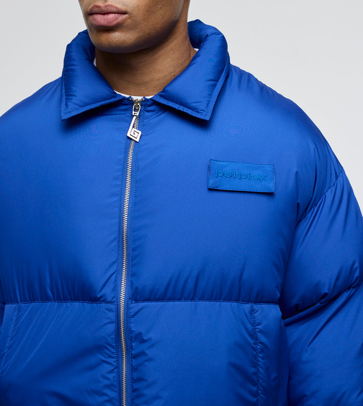 Armor Puffer Jacket Blue