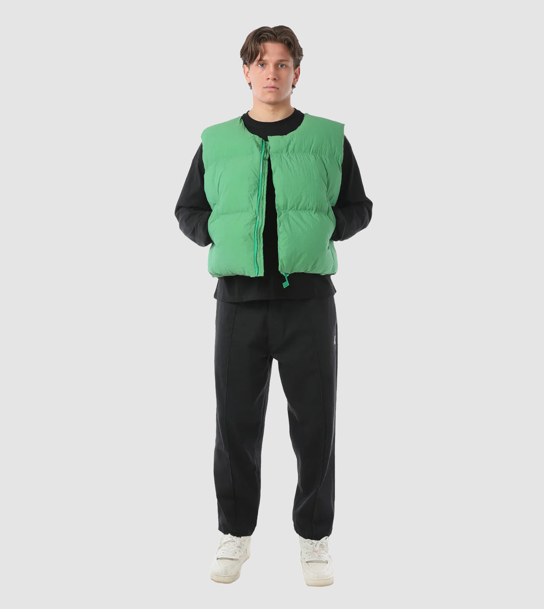 Puffer Vest Green