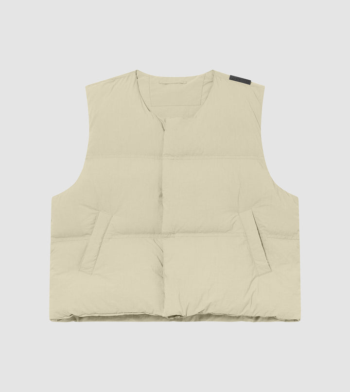 Puffer Vest Sand