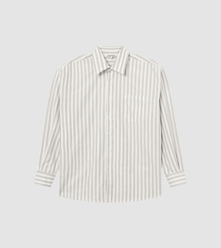 Striped Shirt Beige