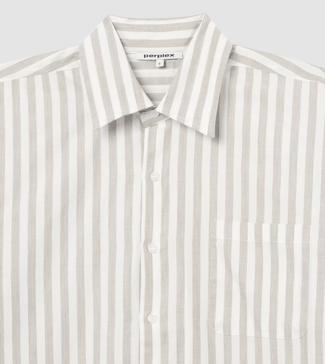 Striped Shirt Beige