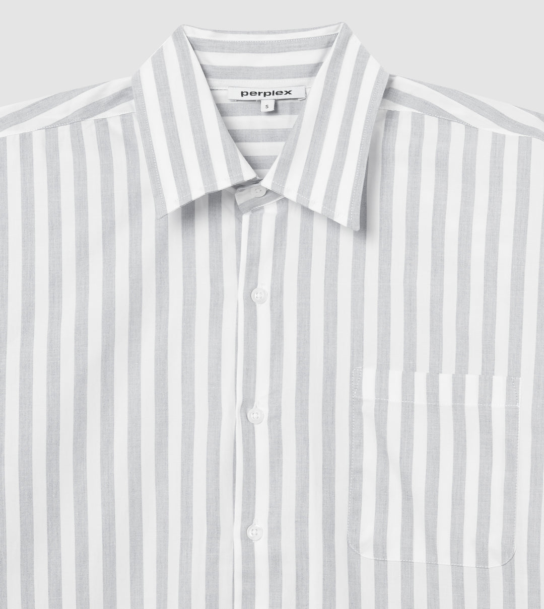 Striped Shirt Grey