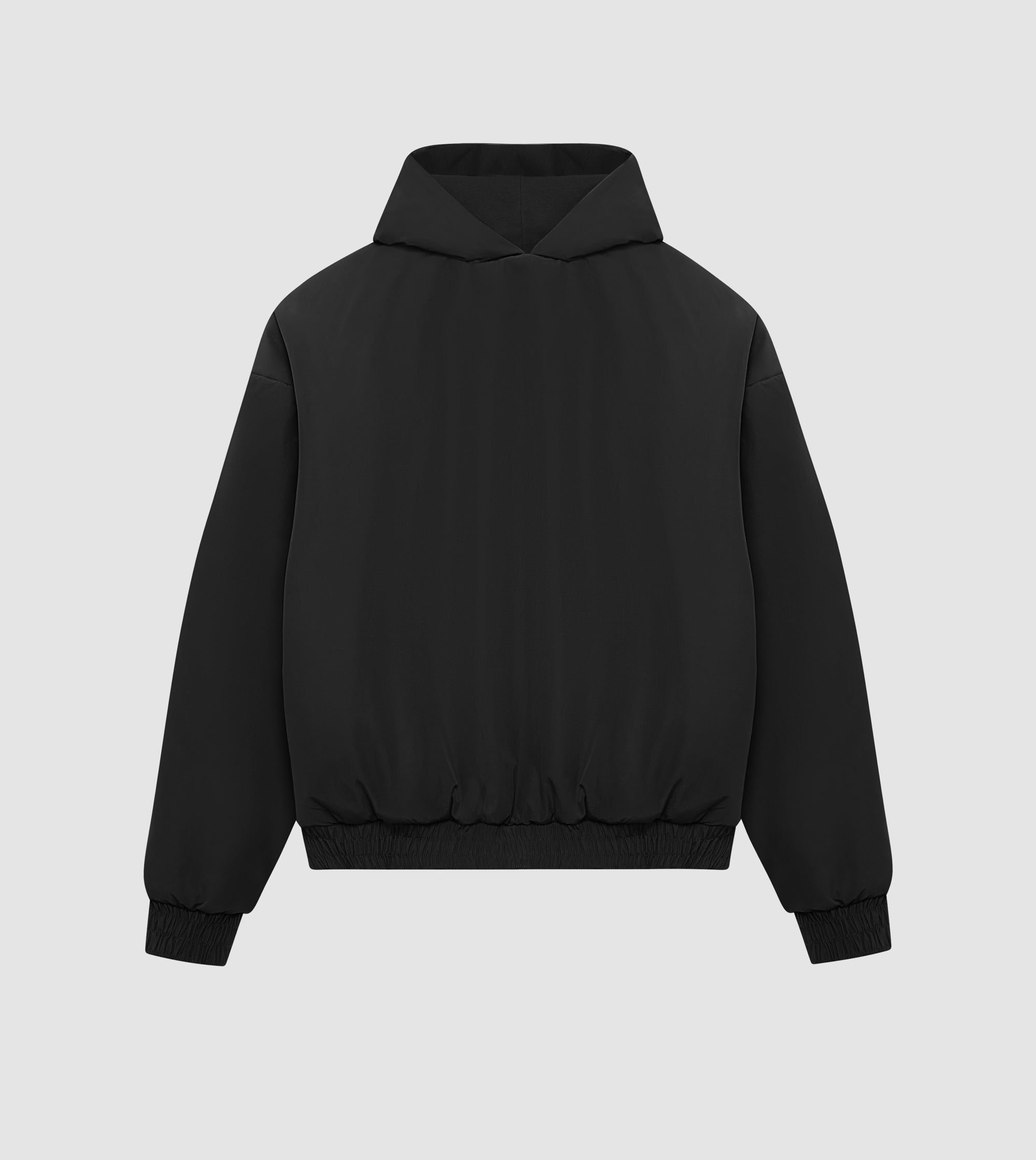 Double-Layered, Reversible Puffer Hoodie Obsidian – Perplex Clothing