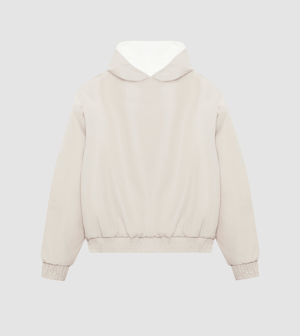 Shell Hoodie Ivory