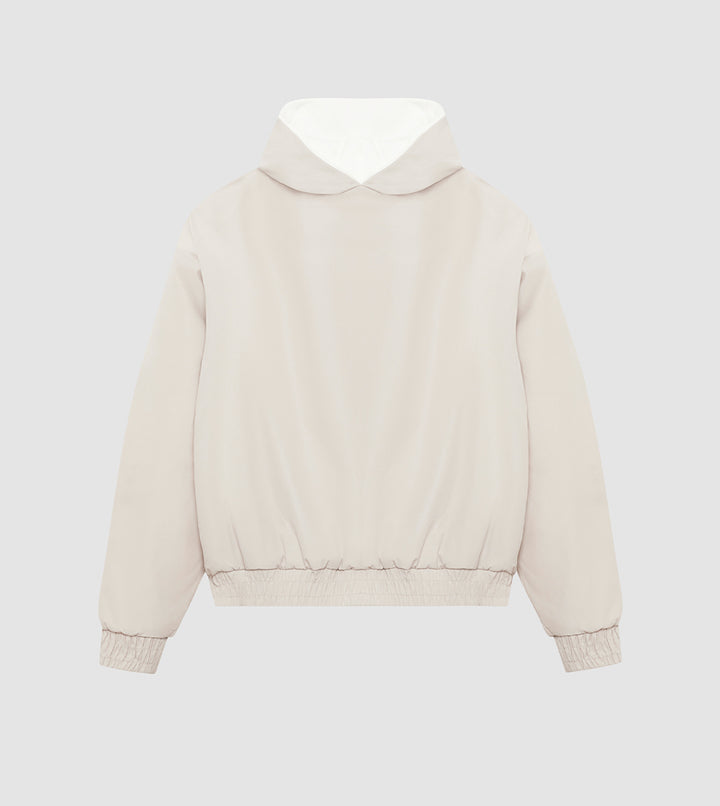 Shell Hoodie Ivory