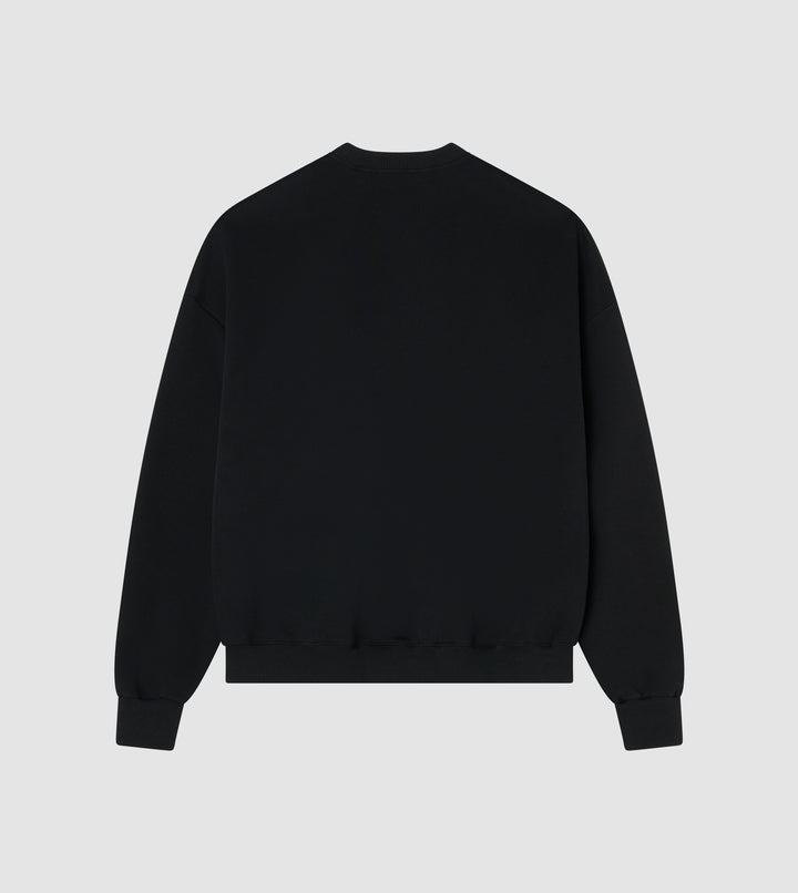 Obsidian Crewneck Reflective