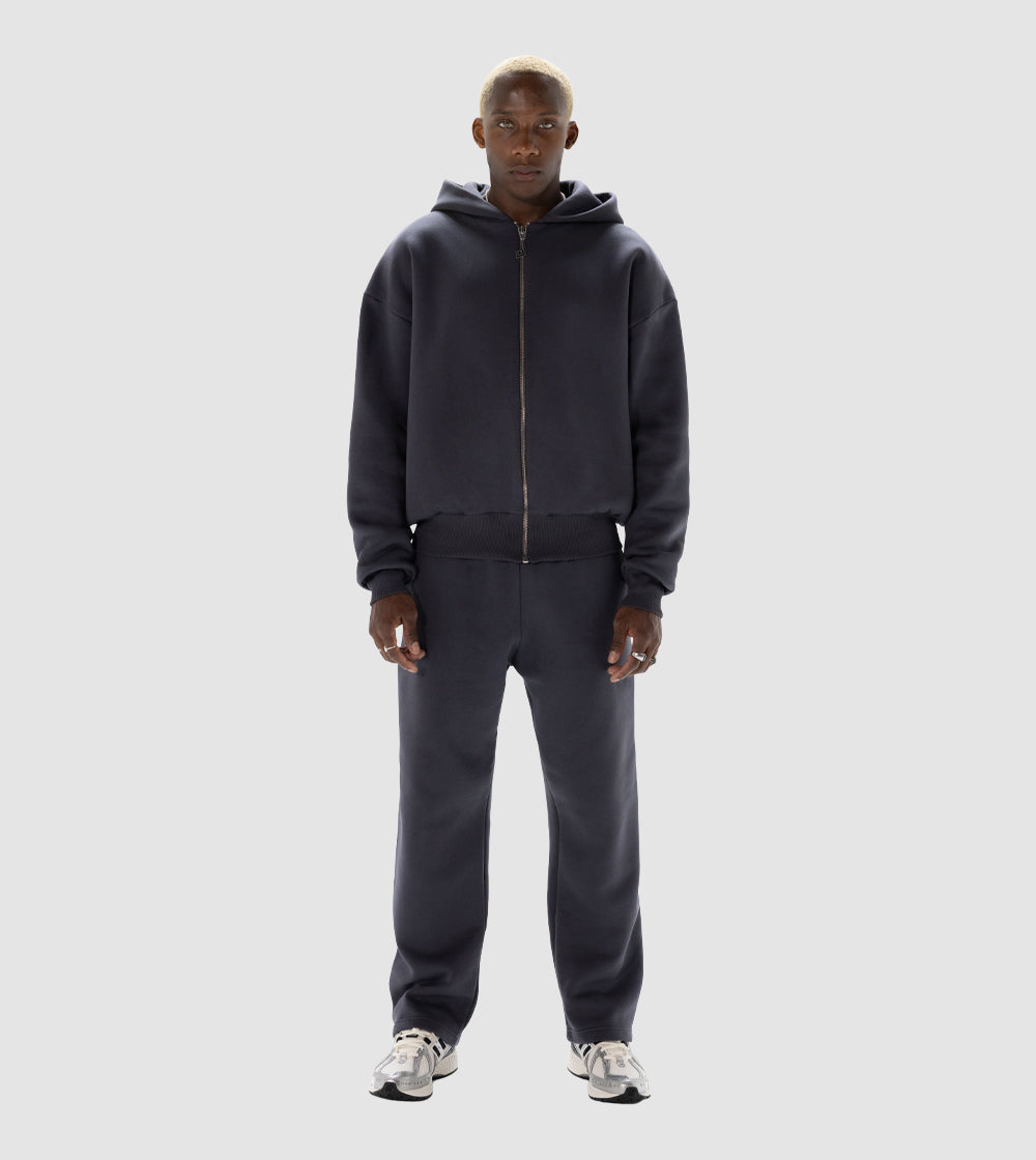 Double-Layered, Oversized Volcano Zip Hoodie – Perplex Clothing
